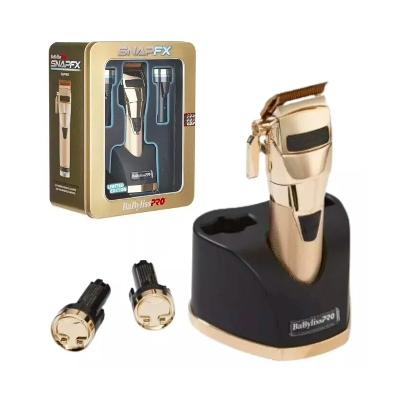 Máquina De Corte Babyliss Pro Snap Clipper Fx Bivolt Cor Dourado 110v/220v